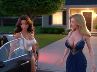 Steamy Home Desires After Wild Party - Taboo Passions Ignite in Secret Night (ai Generated)
