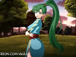 Fire Emblem - Lyndis give you a reward (by Akajin)