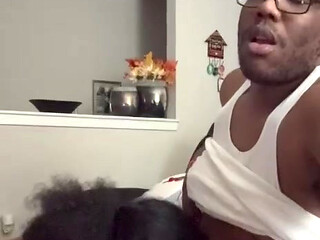 Sissy chub throating dick