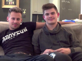 Amateur sex tape with Filip and the twink Valerian