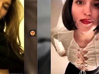 Teen brunette from get fuck on webcam