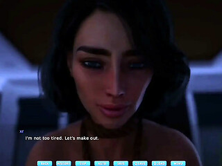 Lady with big boobs and big ass suck big dick and gets her pussy fucked hard - gameplay part 8
