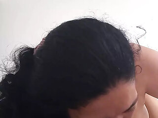 69 Pose Blowjob From Amateur Wife