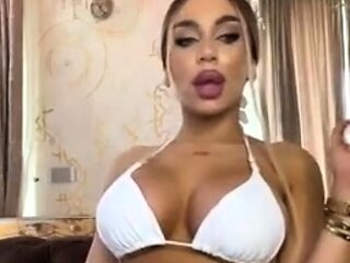 Great Big Boobs On Masturbating Redhead