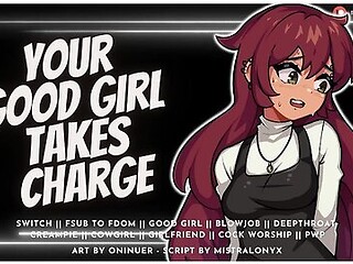 Your Girlfriend Sucks & Fucks You While You Game Audio Roleplay For