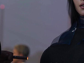 Where It All Began 16: William Fingers & Licks Miru Pussy in Bar Washroom