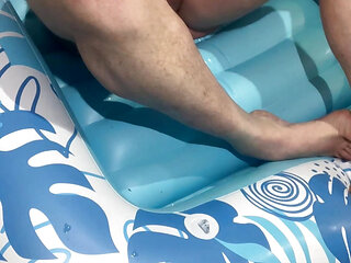 Would you look if this was in the hot tub under your window?