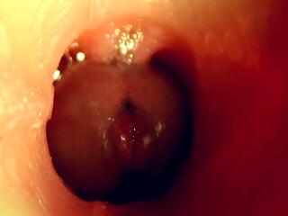 Wonderful wet deep hole for big cock pleasure!