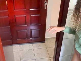A Rubs Against His Step-sister in the Bathroom