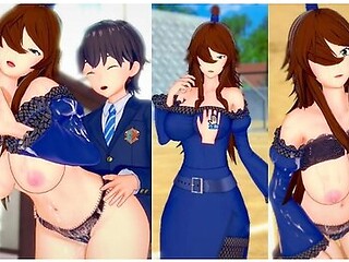 [hentai Game Koikatsu! ]have Sex With Big Tits Naruto Mei Terumi.3dcg Erotic Anime Video