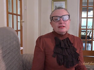 AuntJudysXXX - Your Mature MILF Tutor Ms. Andrea Ann Finds a New Way to Motivate You