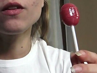 Kinky Fetish Naughty brat girl bubble gum l oli teasing!