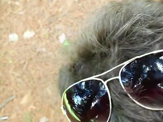 Sucking Cock in Front of Store