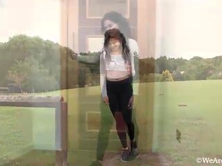 Sierra talks about herself as she strips naked - WeAreHairy