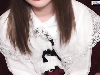 Asian angel gets tied up for some kinky fun