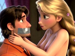 Flynn Rider x Rapunzel: A Steamy First Blowjob Scene