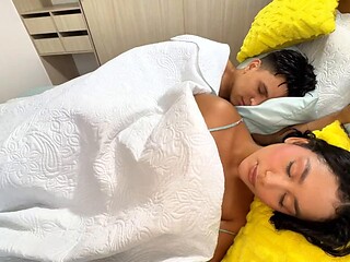 Camilo Mendoza Begs Daddy James King Oficial To Pound Her With His Enormous Cock After They Lie Close