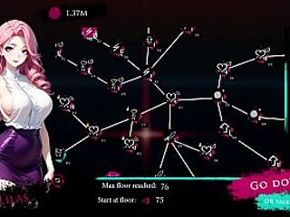 Mature witch gets bred over and over in perverted game