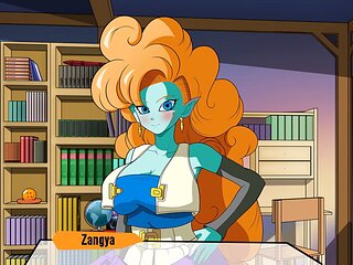 Horny maid dragon ball android in hybrid eroventures by LoveSkySanX
