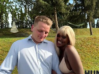 Charlie Dean and Lexi Luv enjoy a thrilling outdoor adventure together.