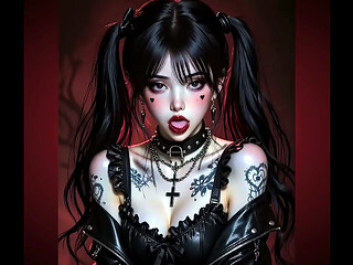 Lily - Slutty Emo Goth [AI - Gen]
