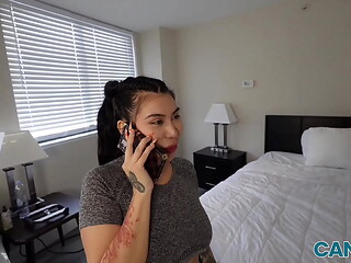 Big Booty Latina Tokyo Lynn With Big Tits Gets Slutted Out By Boyfriend