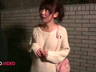 Mature Japanese Housewife Shares Intimate Evening with Lover