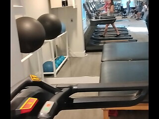 At the gym
