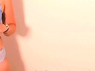 Brunette Solo Webcam Masturbation