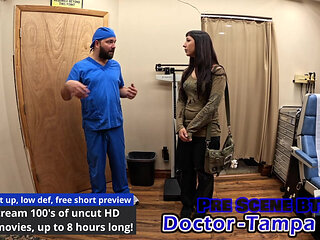 Dr Tampa - Selena Sativa's 1st Gyno Exam