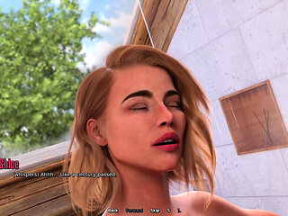 Horny Naked Step Aunty Let Me Grab Her Big Tits First Time - 3D Hentai Animated Porn - Life in Santa County