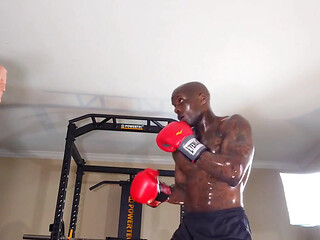 Boxing Workout Saq Training Is a Useful and Effective Method of Fitness Training Stimulating Muscular.