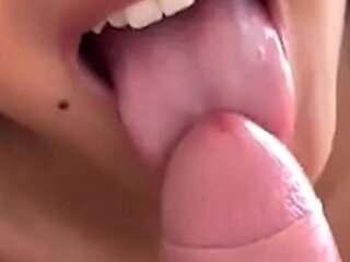 Asian Teen May Thai Takes Huge Cock in Tight Pussy - Blowjob & Doggy Fuck
