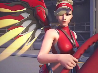 Mercy Lifeguard es tan hermosa que solo necesito un edit para tocarme