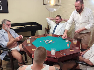 Poker Night turns into huge bear orgy