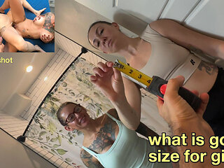 8 Inch Dick Is Really Hurt, 2 Girls Just Got It Too Late. Cumshot