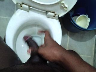 College Student in Hostel Bathroom fucking