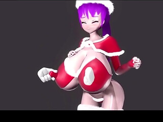3D HQ Breast Expansion Lactation POV Solo xmas w/ Sound added