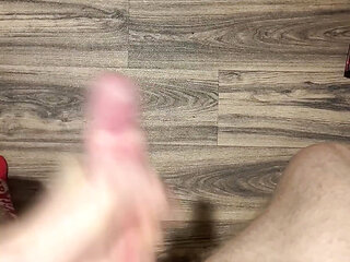 BIG DICK TWINK SOLO: Young Skinny Student JERKS OFF & UNLOADS Massive Cumshot!
