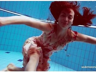 Sexy Swimming Italian Chick Martina