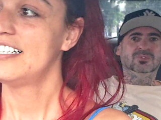 App Driver Catches Passenger Masturbating From Behind!