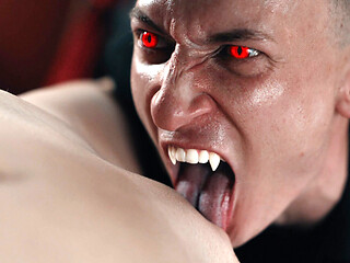 Vampire Girl Creampie - Charlie Dean & Liz Ocean