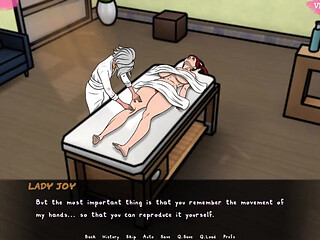 Lust Town - Gameplay - Roleplay - Lesbian - Oily Massage Teasing Boobs & Pussy