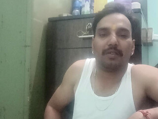 Indian desi man enjoy shower and masterbation show with neighbour and army officer