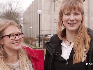 Seminar Room Secrets: Glasses-Clad Girls' Sweet Taste