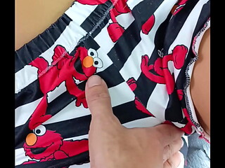 10 inch toy! Playing with her pussy. PART 1