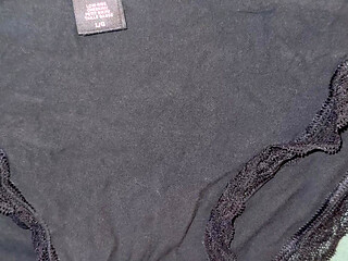 Cum on wife's panties 41