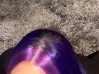 Babe giving pov blowjob
