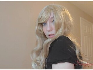 Step-mom Accidently Falls On My Dick While She Cleans Around Me
