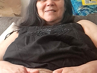 Mature Mom with a Hairy Pussy